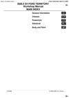 Thumbnail Ford Territory 2005 - 2009 SY Service Workshop Manual 